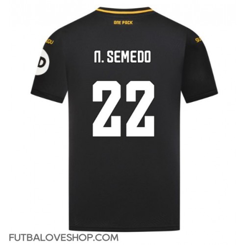 Dres Wolves Nelson Semedo #22 Preč 2024-25 Krátky Rukáv